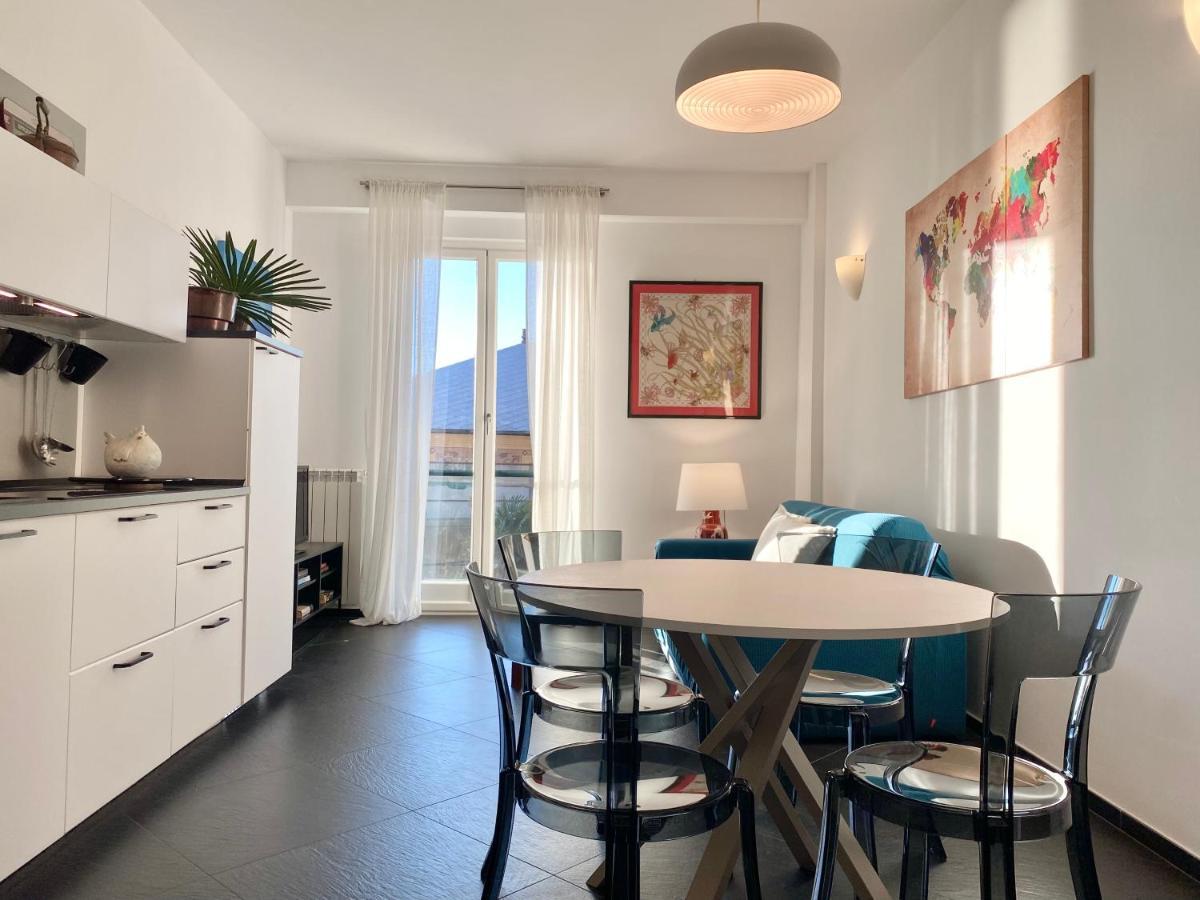 Casaviva - Bilo With Seaview And Parking In Camogli Apartment Bagian luar foto