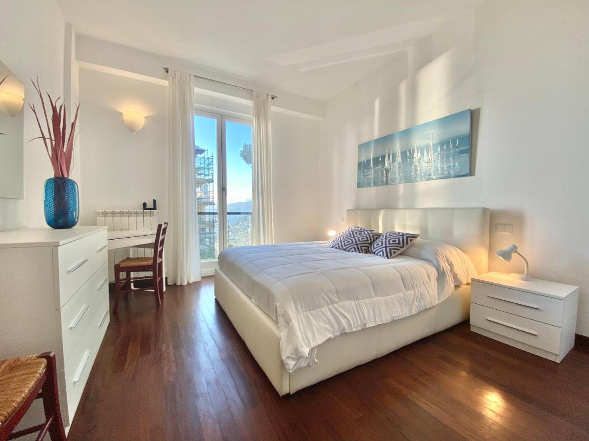 Casaviva - Bilo With Seaview And Parking In Camogli Apartment Bagian luar foto